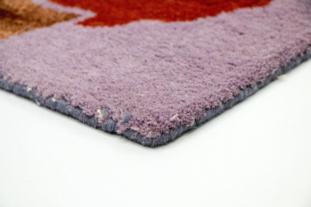 Designer Rug - 240 x 152 cm - purple