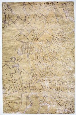 Designer Rug - 243 x 152 cm - multicolored