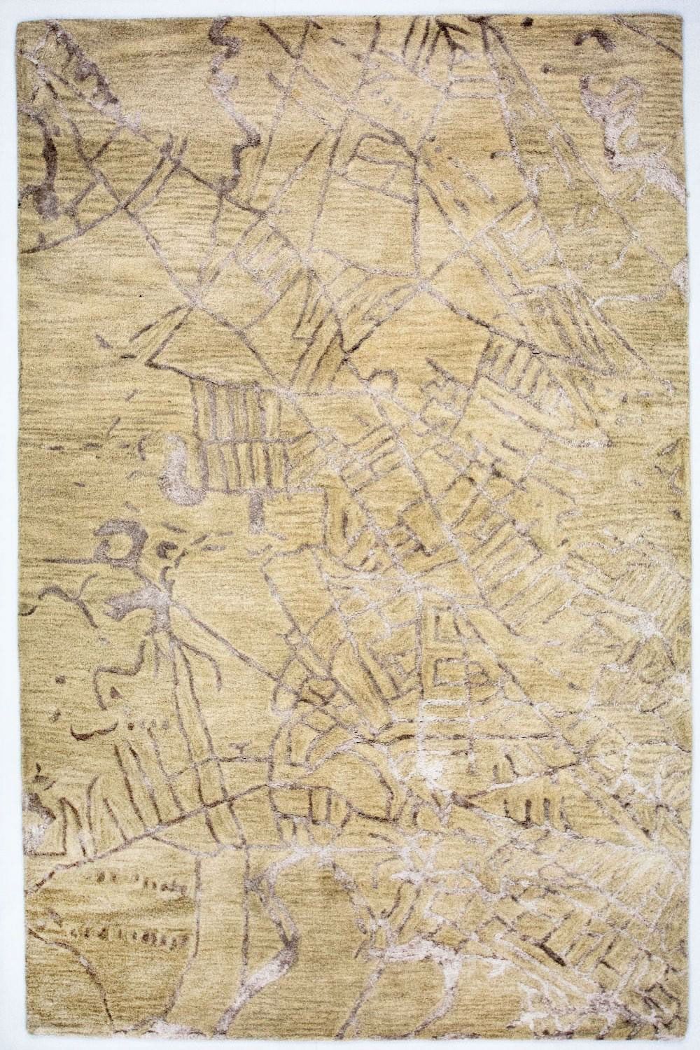 Designer Rug - 243 x 152 cm - multicolored