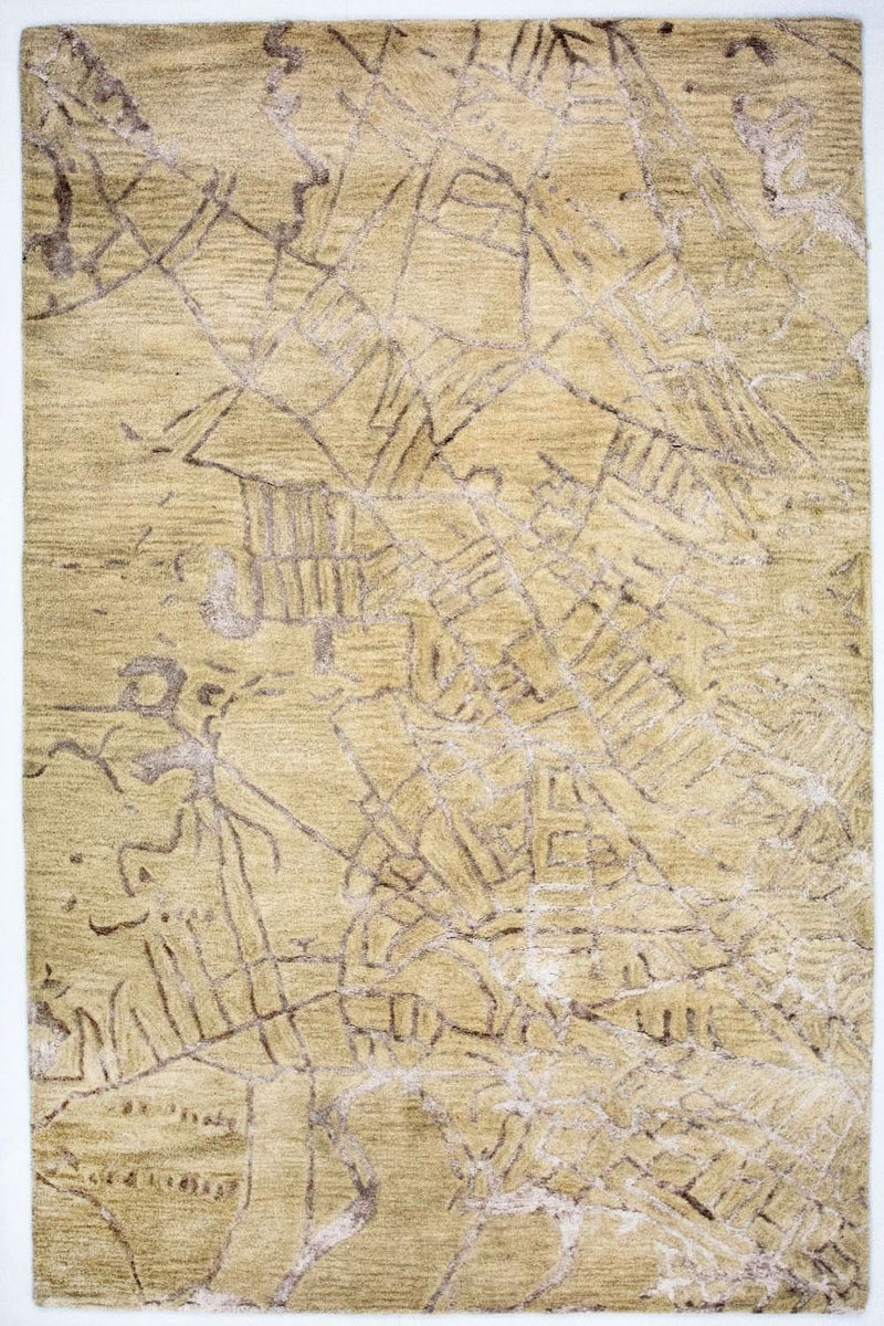 Designer Rug - 243 x 152 cm - multicolored