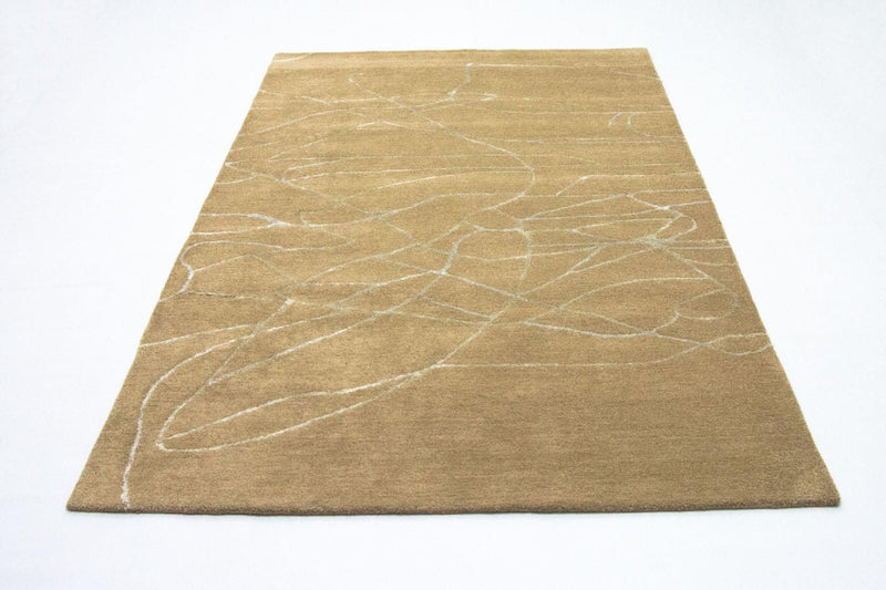 Designer Rug - 243 x 150 cm - brown