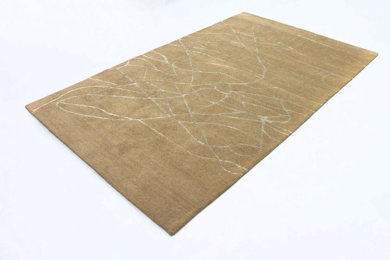 Designer Rug - 243 x 150 cm - brown