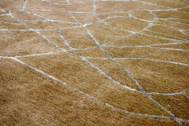 Designer Rug - 243 x 150 cm - brown