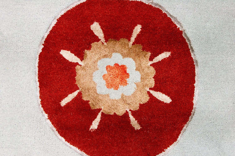 Designer Rug - 239 x 150 cm - silver