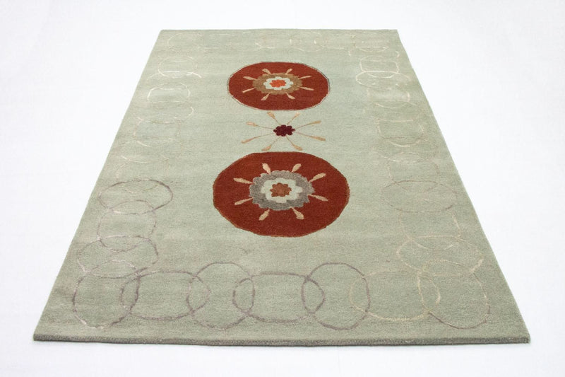 Designer Rug - 239 x 150 cm - silver