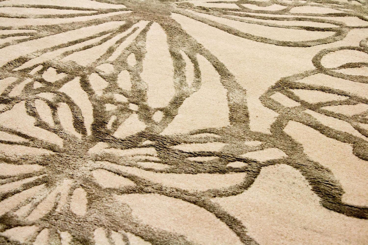 Designer Rug - 193 x 134 cm - beige