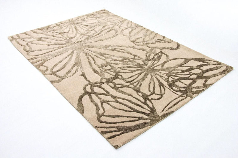 Designer Rug - 193 x 134 cm - beige