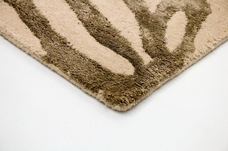 Designer Rug - 193 x 134 cm - beige