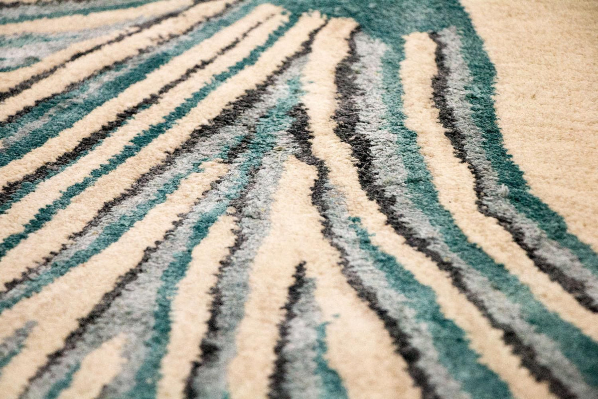 Designer Rug - 243 x 153 cm - beige