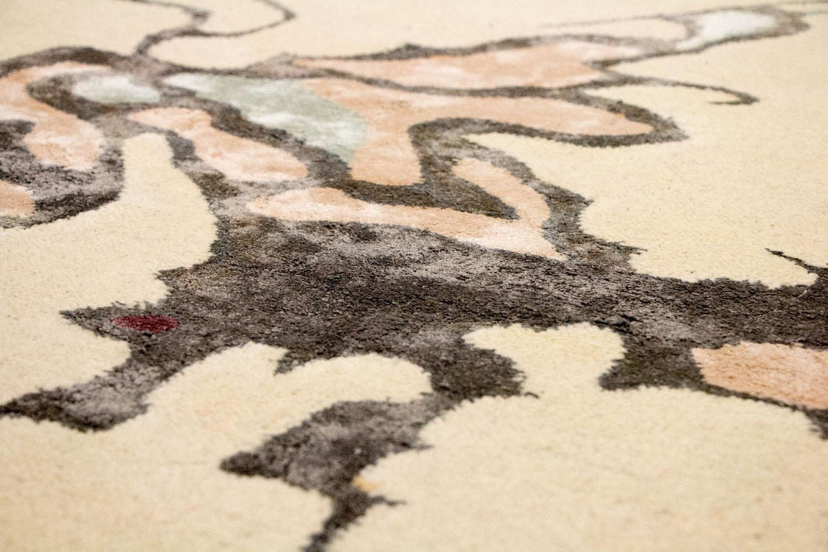 Designer Rug - 240 x 149 cm - beige