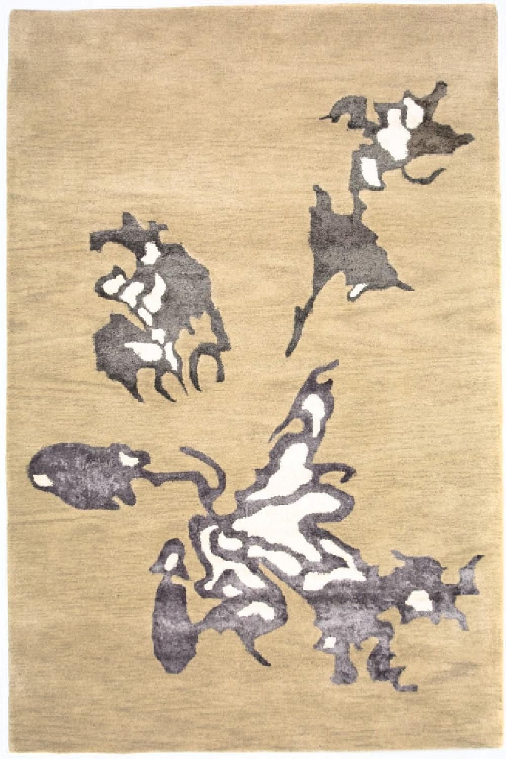 Designer Rug - 241 x 154 cm - beige