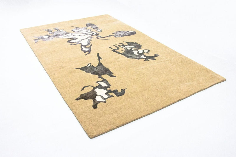 Designer Rug - 241 x 154 cm - beige