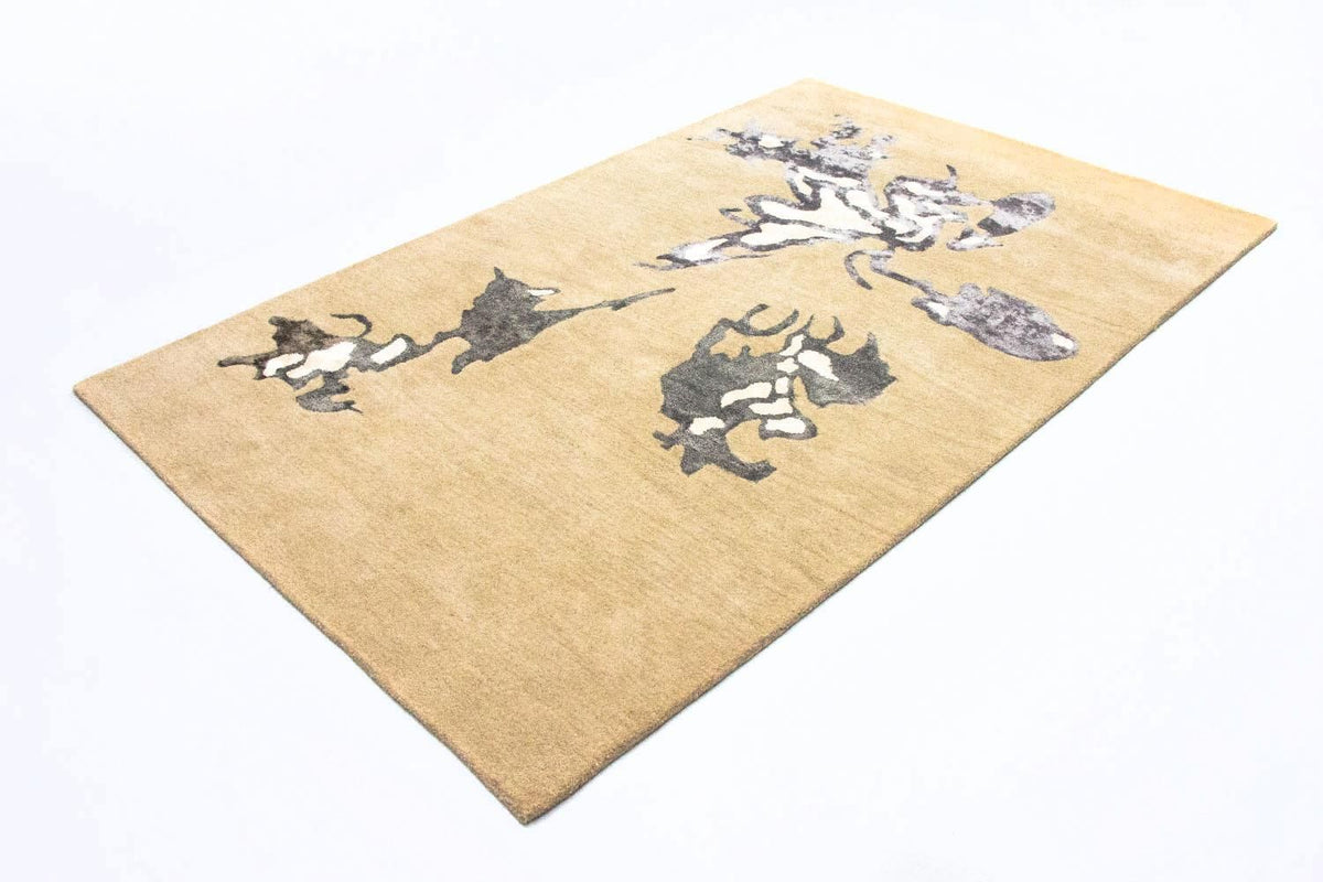 Designer Rug - 241 x 154 cm - beige