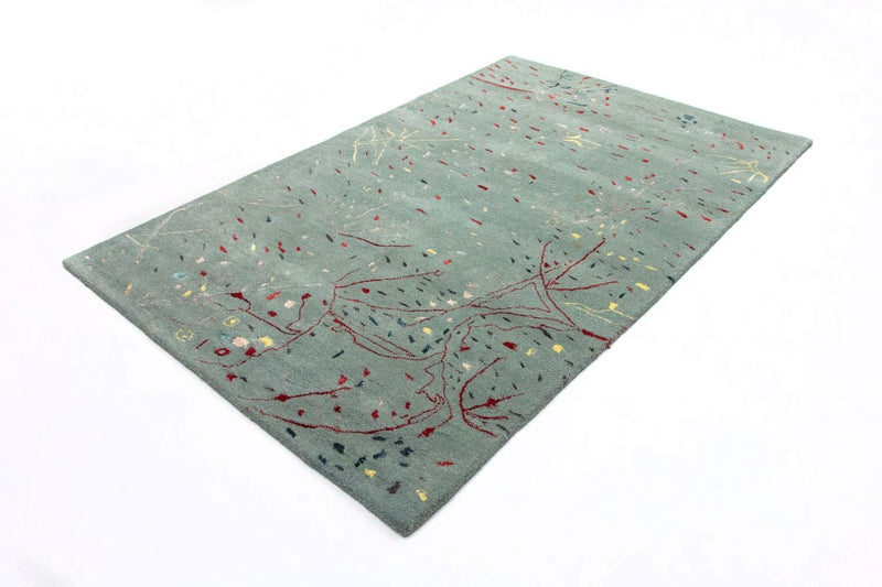 Designer Rug - 243 x 156 cm - light blue