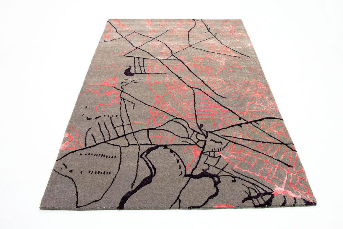 Designer Rug - 241 x 151 cm - multicolored