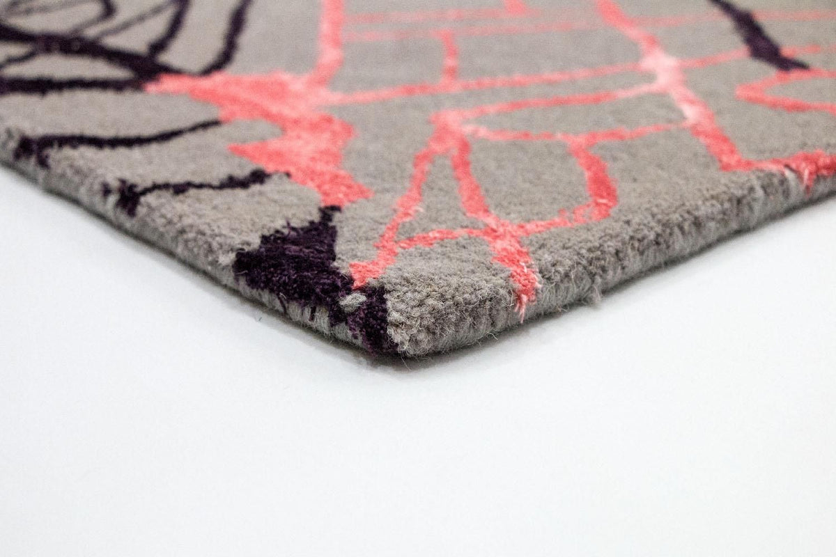 Designer Rug - 241 x 151 cm - multicolored