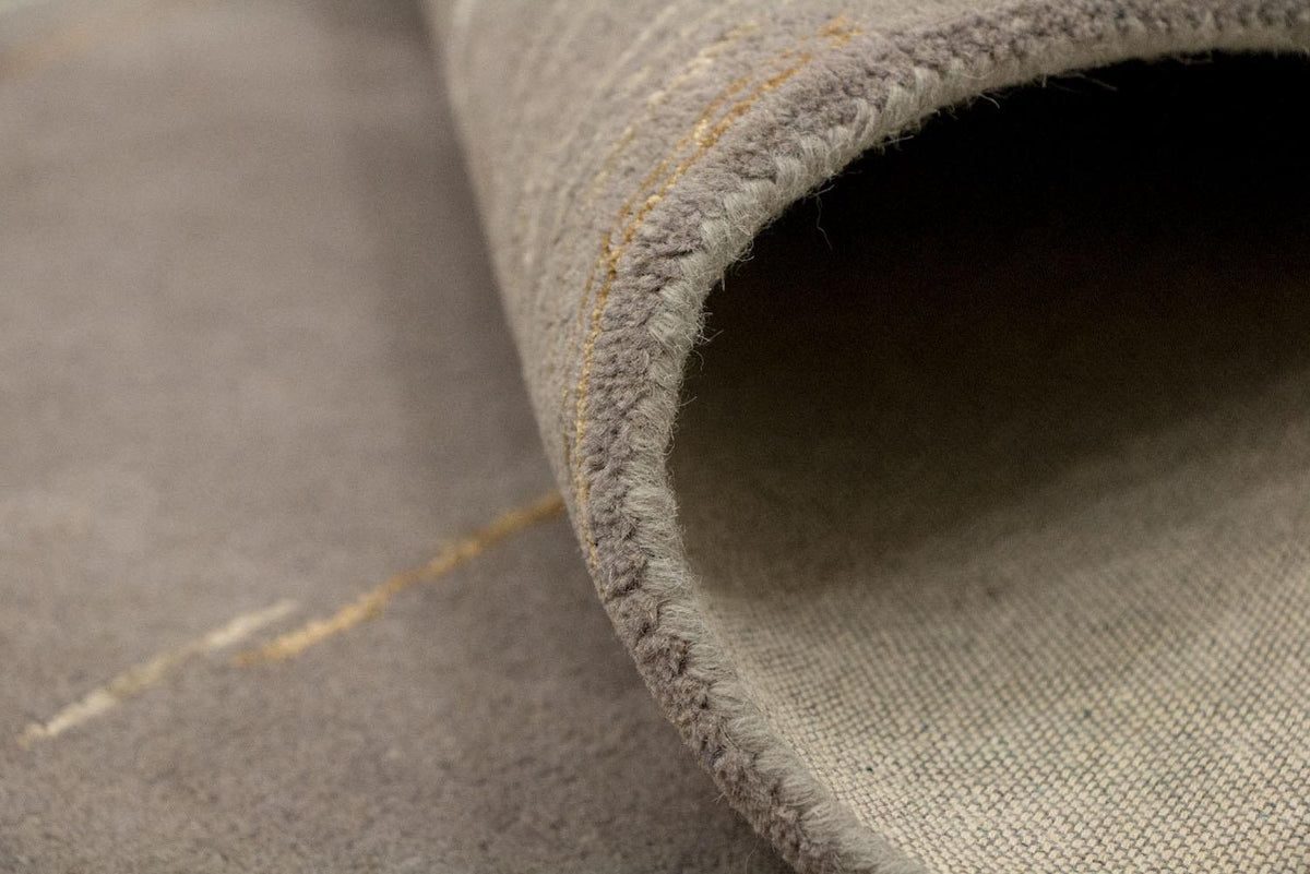 Designer Rug - 242 x 151 cm - brown