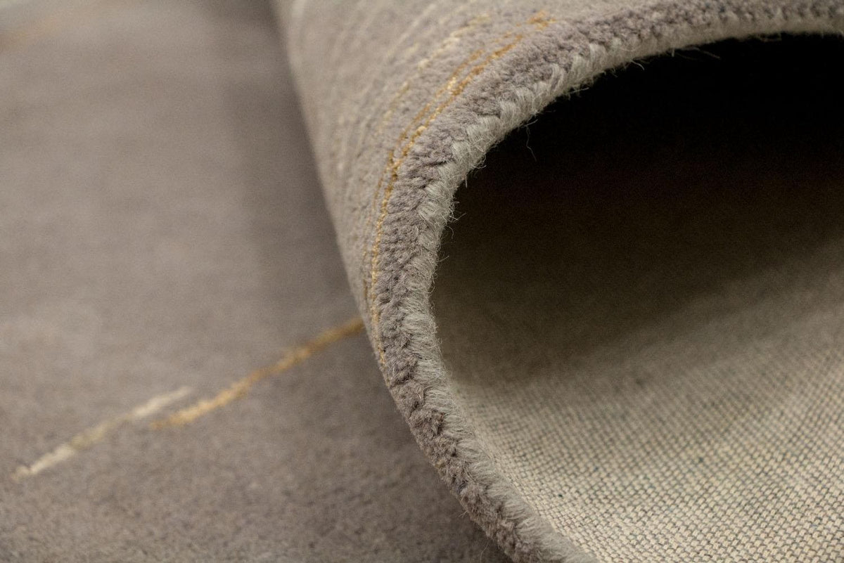 Designer Rug - 242 x 151 cm - brown