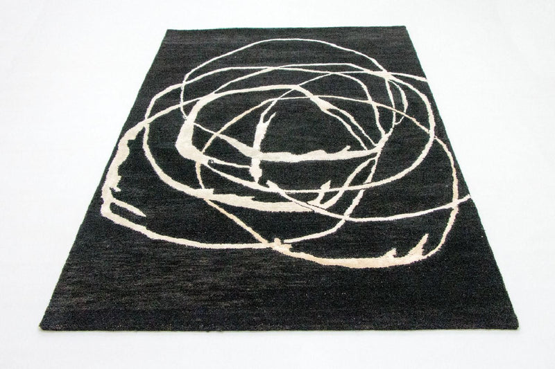 Designer Rug - 245 x 153 cm - blue