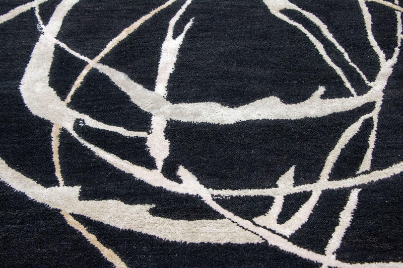 Designer Rug - 245 x 153 cm - blue