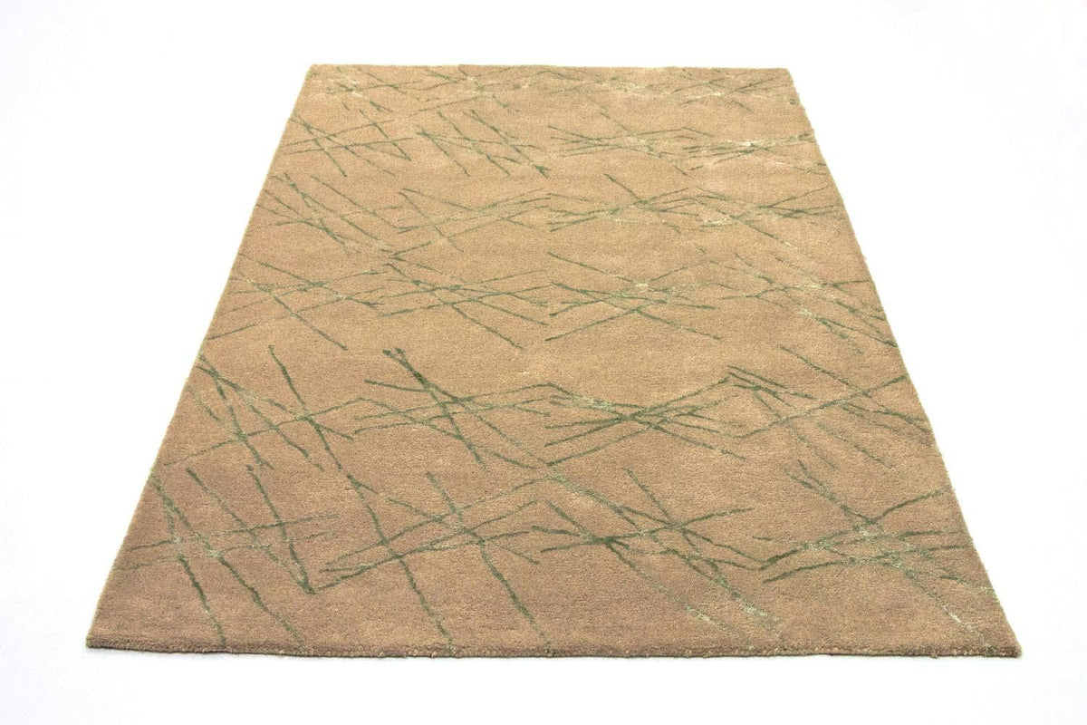 Designer Rug - 198 x 136 cm - beige