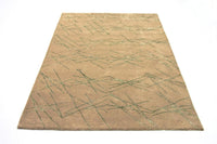 Designer Rug - 198 x 136 cm - beige