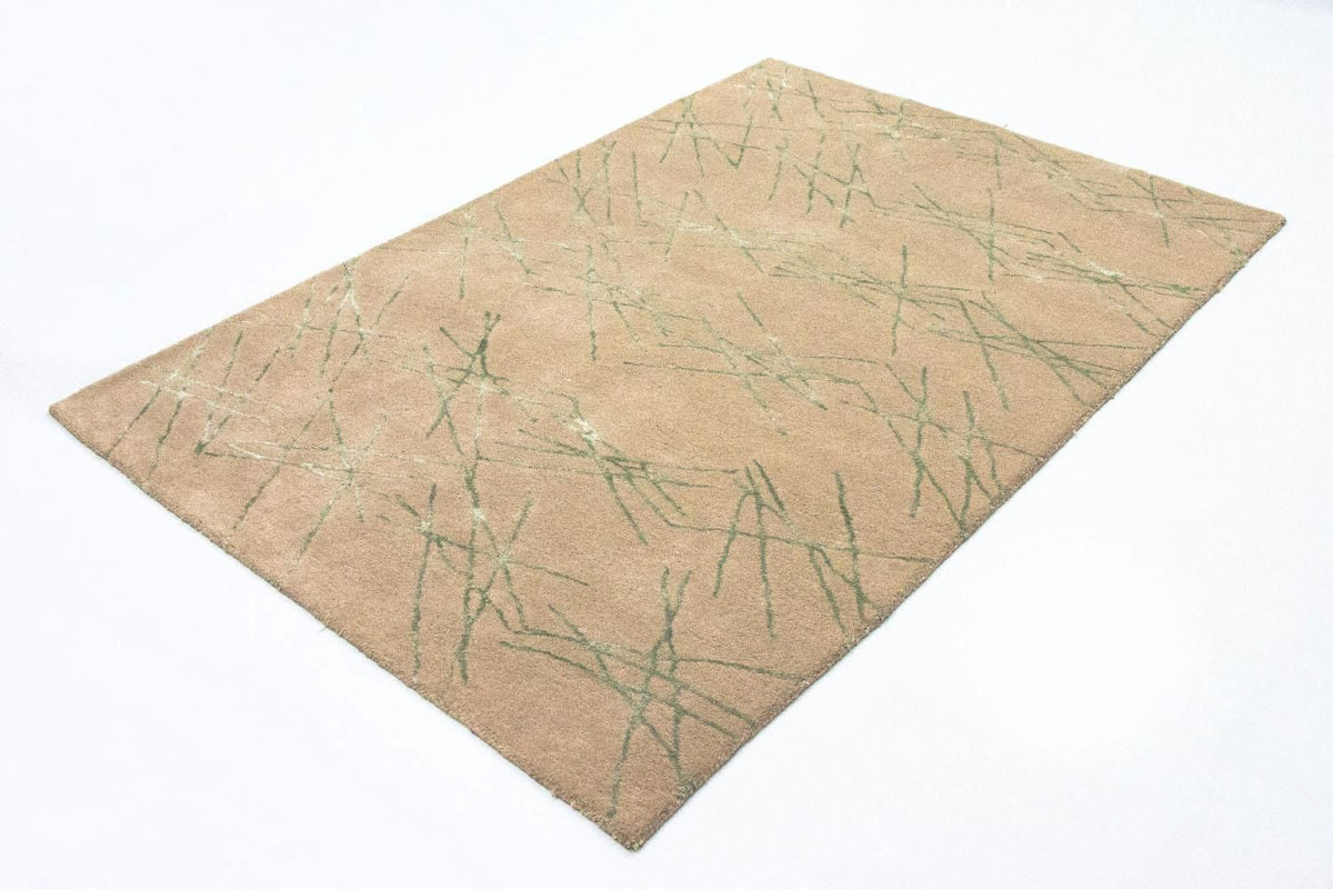 Designer Rug - 198 x 136 cm - beige