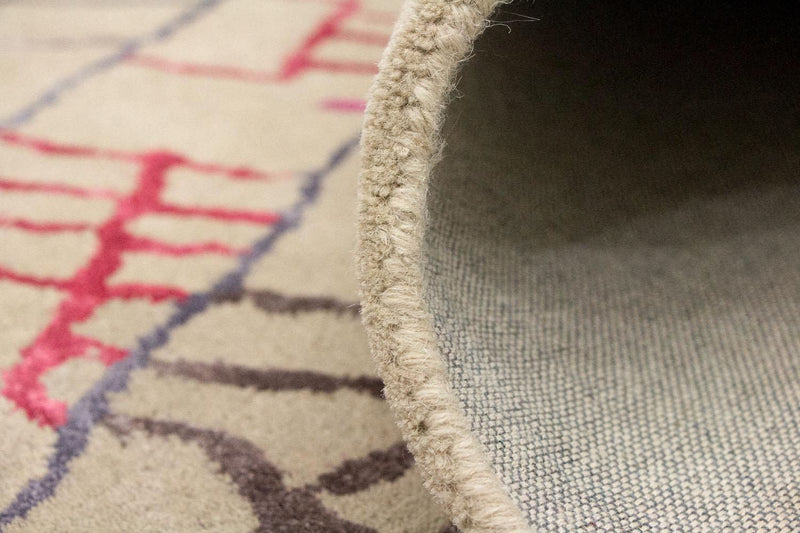 Designer Rug - 241 x 152 cm - multicolored