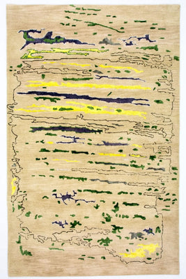 Designer Rug - 243 x 153 cm - multicolored