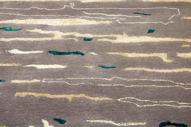 Designer Rug - 243 x 153 cm - brown