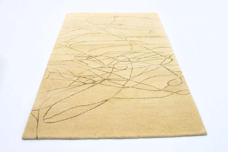 Designer Rug - 239 x 152 cm - beige
