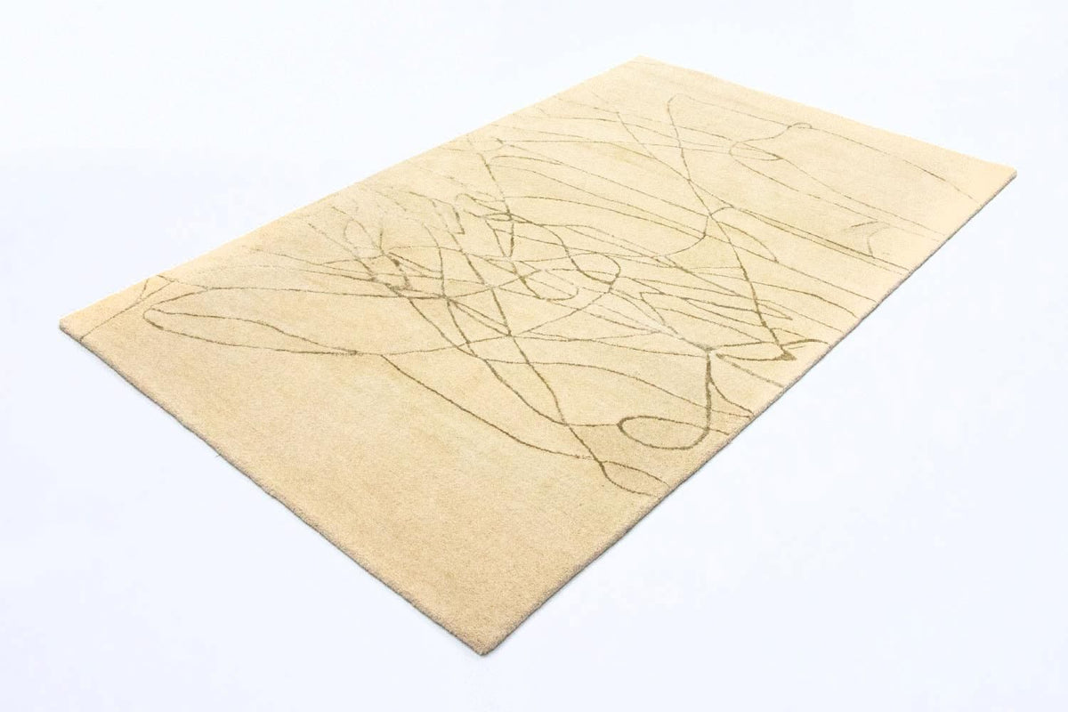 Designer Rug - 239 x 152 cm - beige