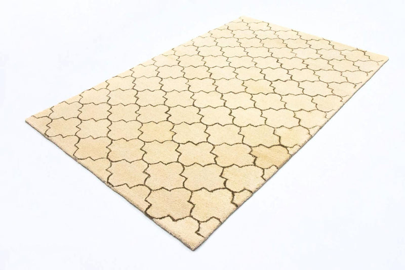 Wool Rug - 245 x 156 cm - beige