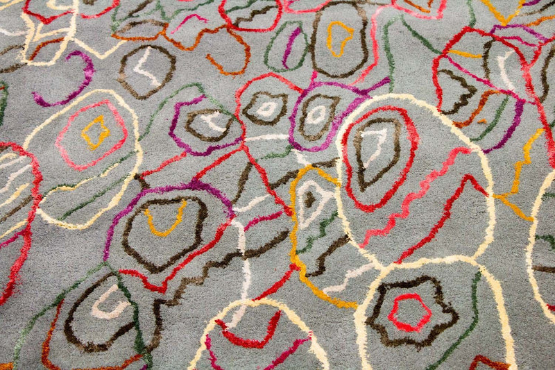 Designer Rug - 241 x 153 cm - multicolored