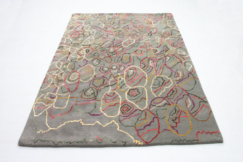 Designer Rug - 241 x 153 cm - multicolored
