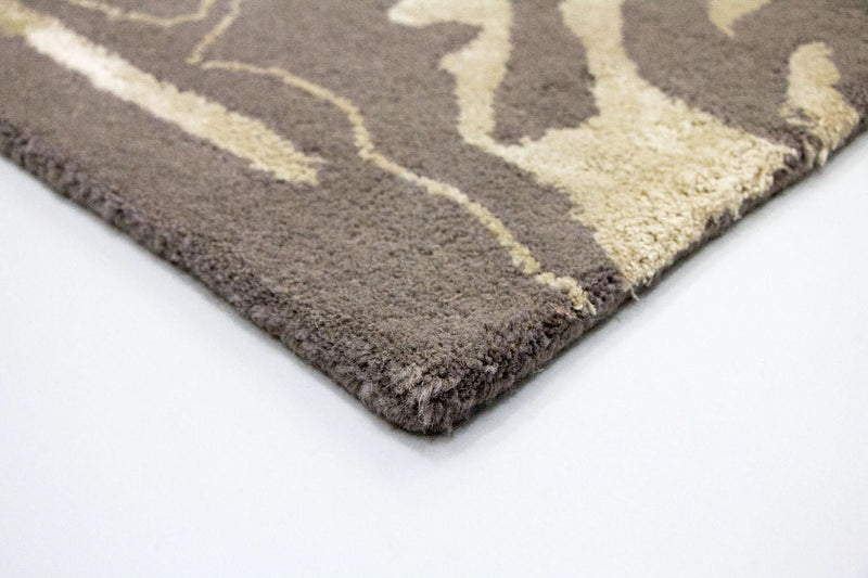 Designer Rug - 241 x 153 cm - brown