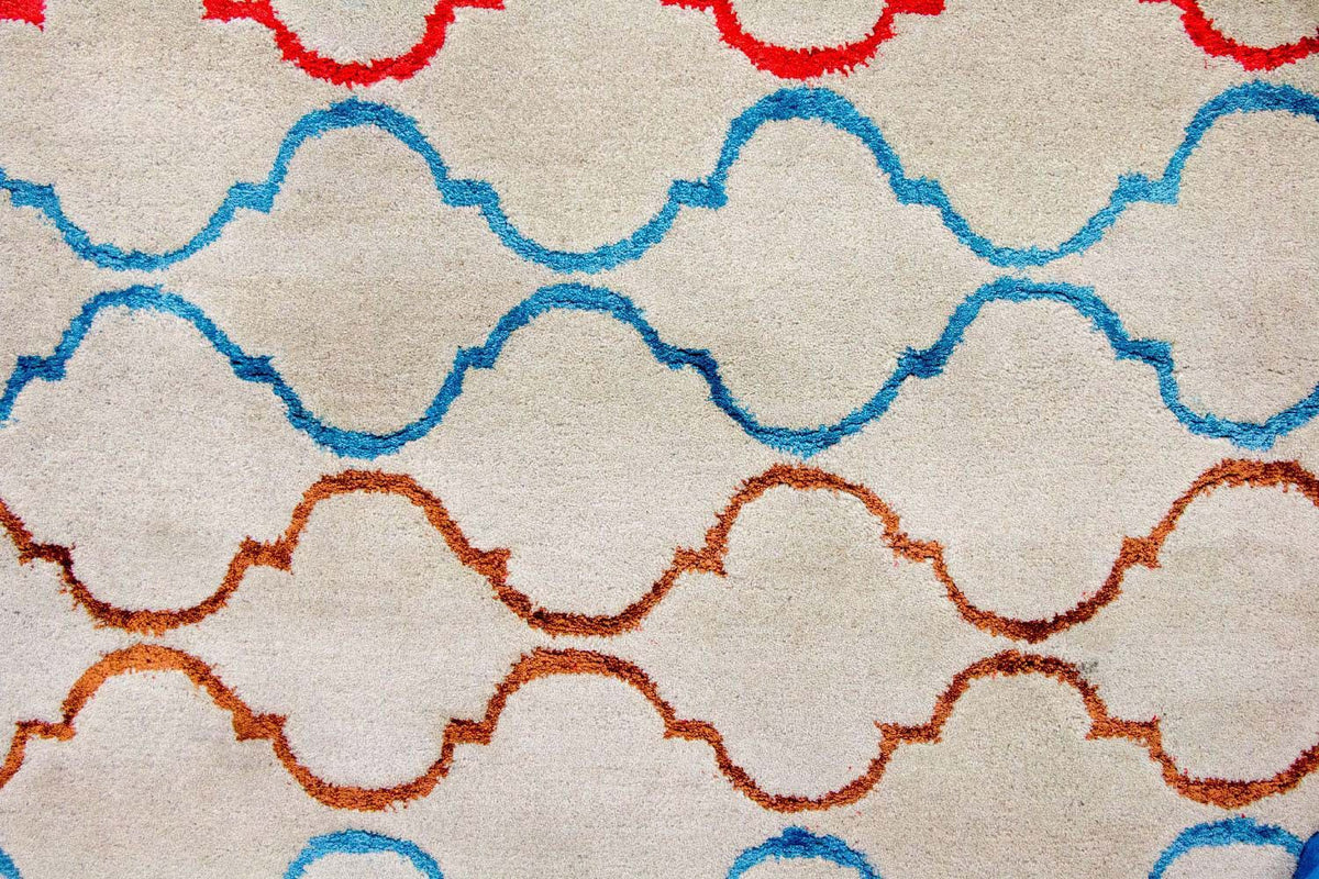 Wool Rug - 241 x 150 cm - beige