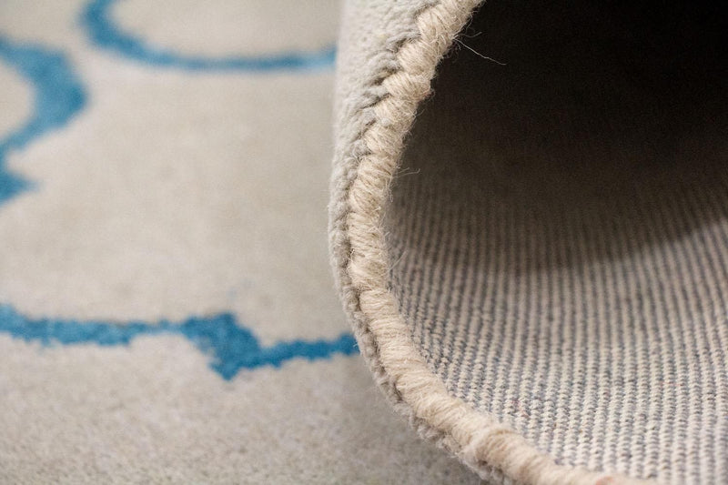 Wool Rug - 241 x 150 cm - beige