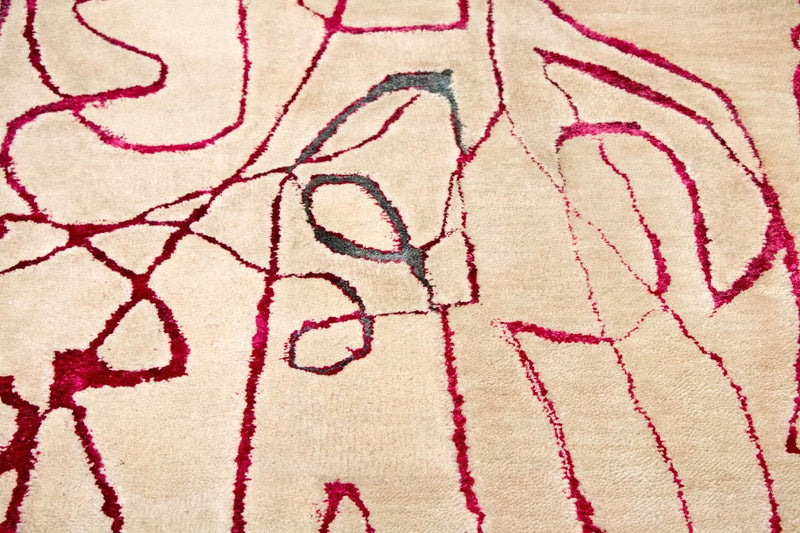 Designer Rug - 241 x 152 cm - multicolored