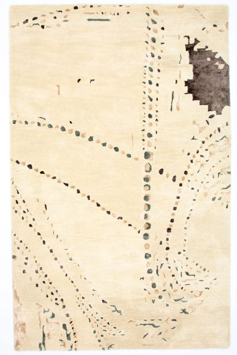 Designer Rug - 244 x 153 cm - beige