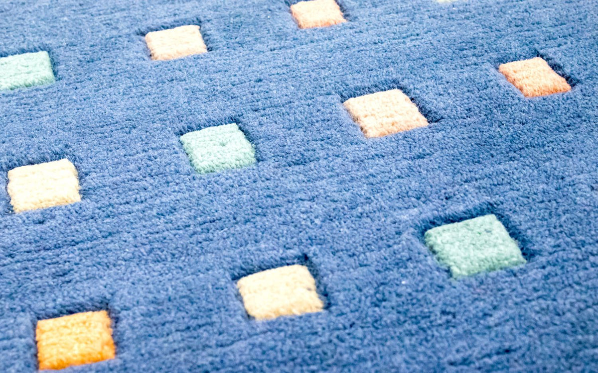 Runner Nepal Rug - 240 x 80 cm - dark blue