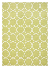 Wool Rug - 228 x 158 cm - light green