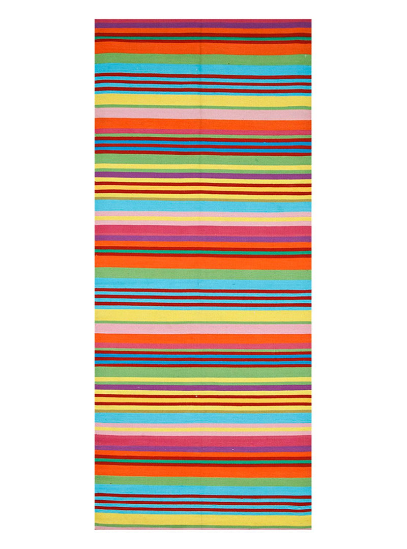 Runner Kelim Rug - Trendy - 300 x 90 cm - multicolored