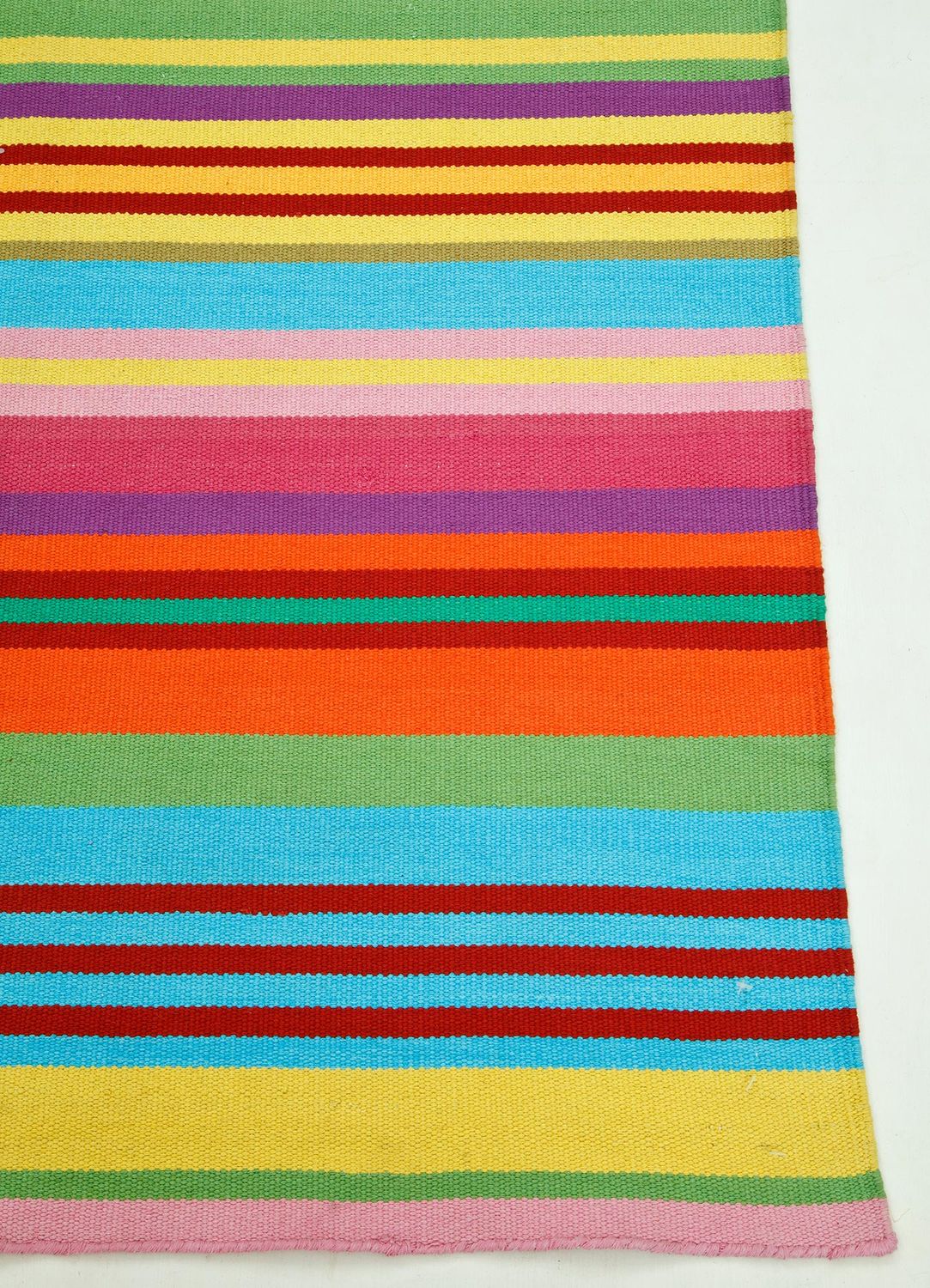 Runner Kelim Rug - Trendy - 300 x 90 cm - multicolored