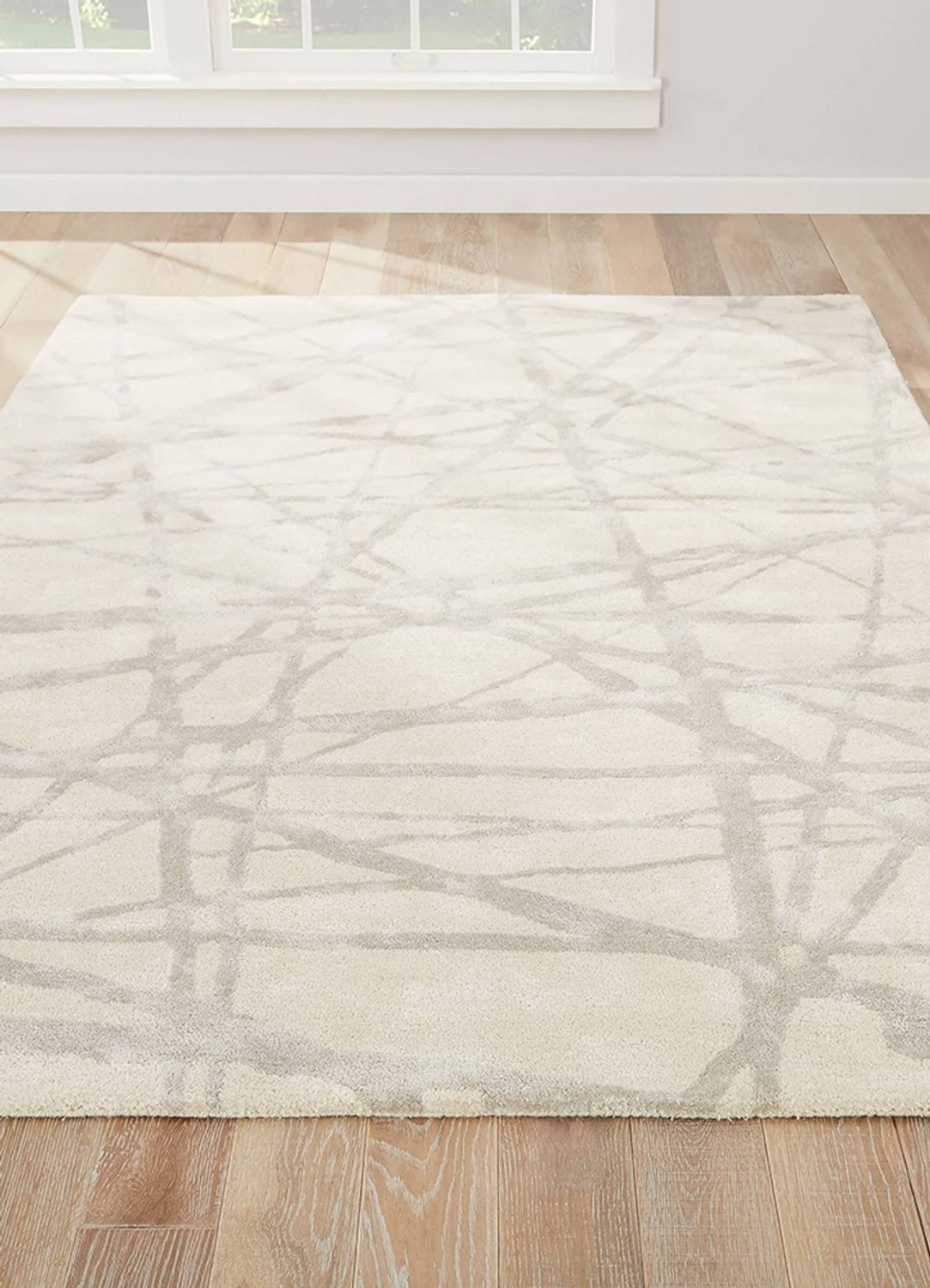 Wool Rug - 240 x 150 cm - cream