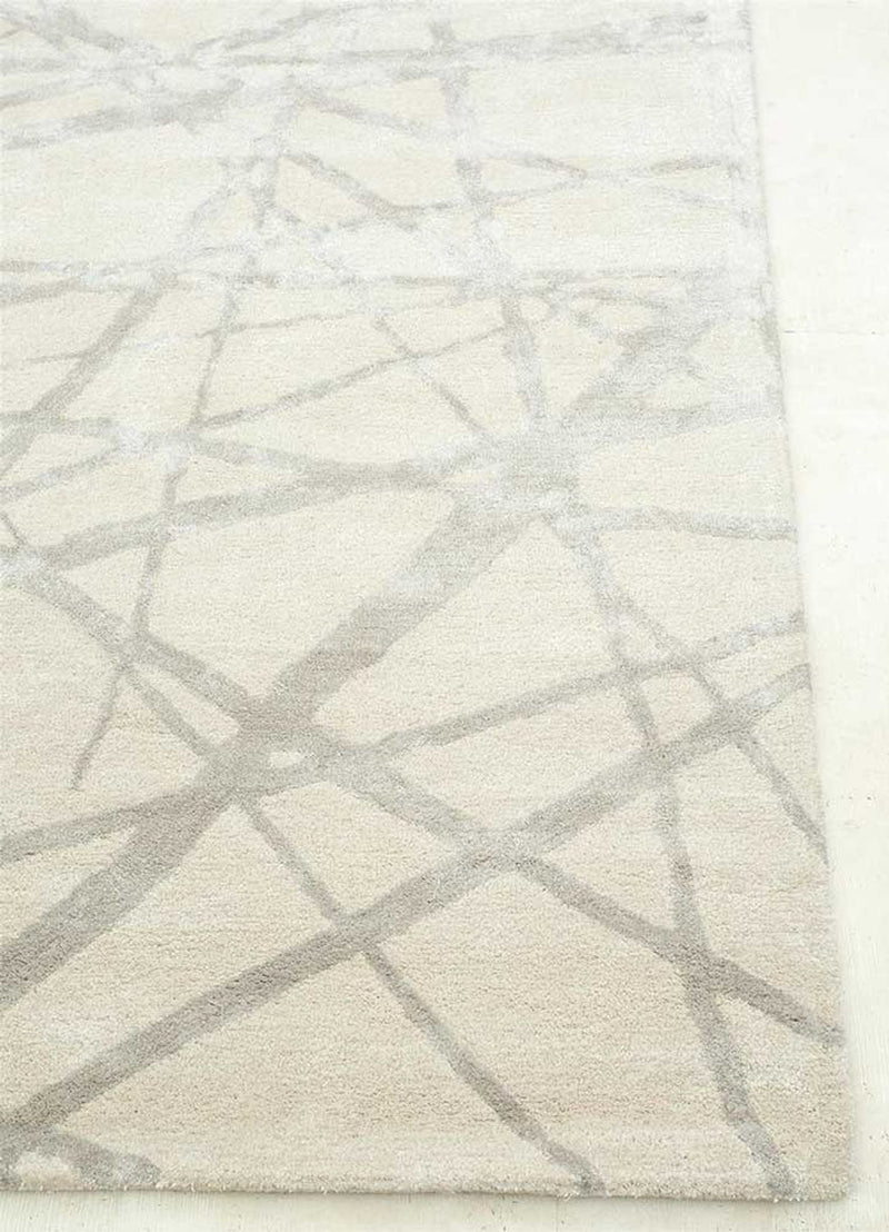 Wool Rug - 240 x 150 cm - cream