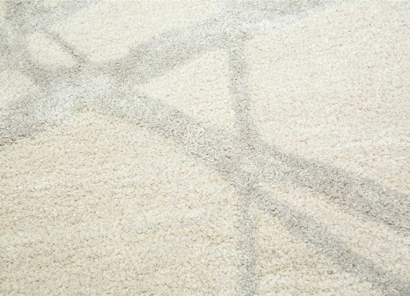 Wool Rug - 240 x 150 cm - cream