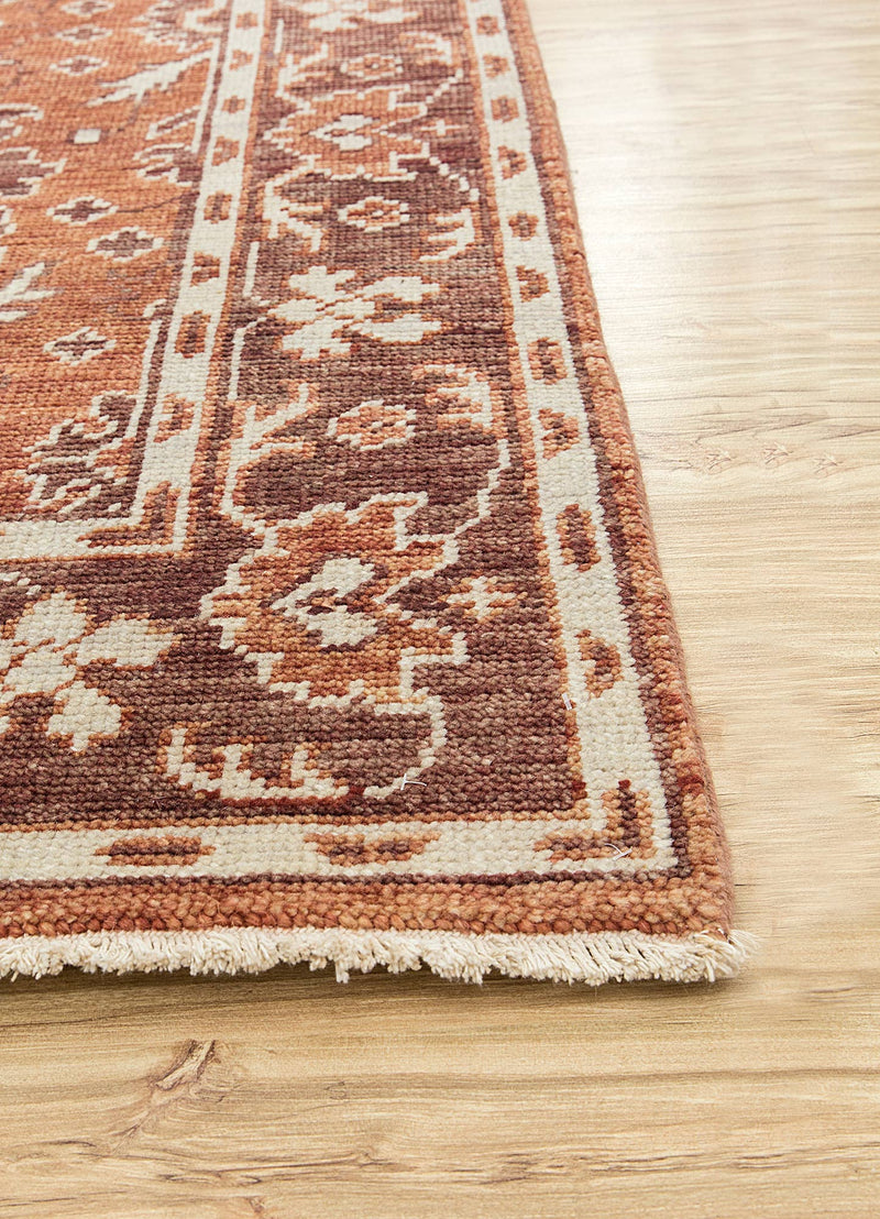 Wool Rug - 360 x 270 cm - orange