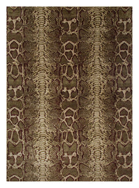 Wool Rug - 300 x 240 cm - brown