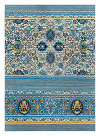 Wool Rug - 300 x 240 cm - blue